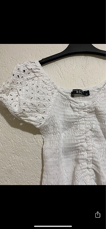 BSL FASHION BSL kısa bluz crop