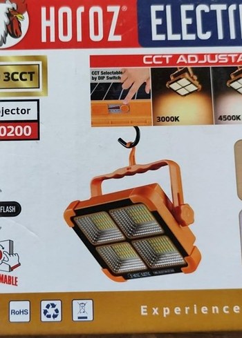 Ayarlanabilir Renk Sıcaklığı LED Projektör Lambası - Görsel 2