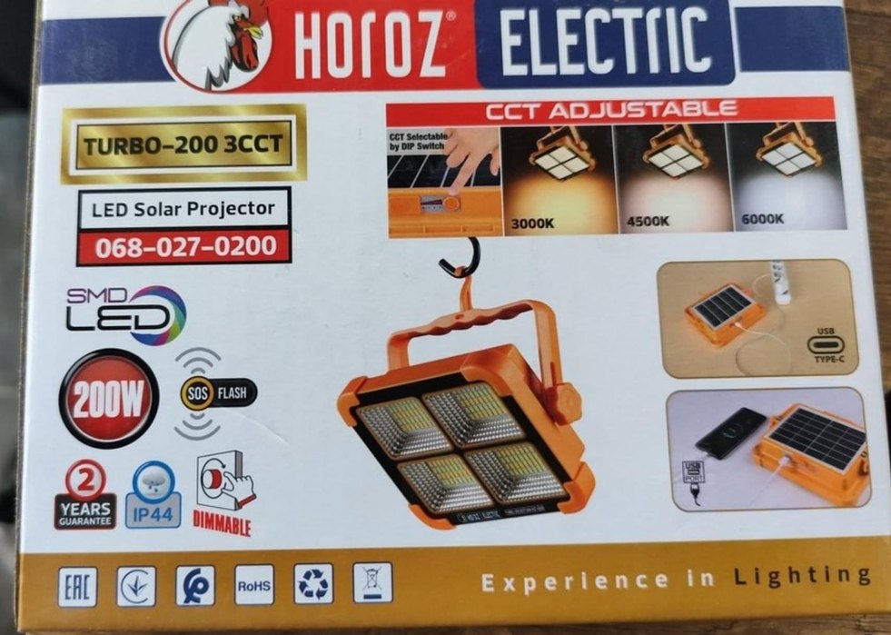 Ayarlanabilir Renk Sıcaklığı LED Projektör Lambası - Görsel 2