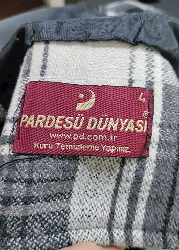 Düğmeli Gri Kareli Midi Kadın Kaban - Görsel 6