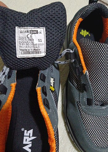 Gri Erkek bot Ayakkabı, Bağcıklı - Görsel 6