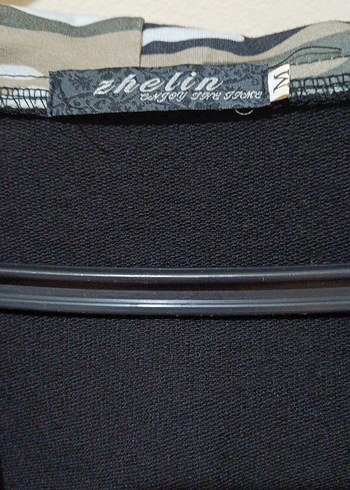 Kamuflaj Kollu Kapüşonlu Fermuarlı  
Kadın Sweatshirt - Görsel 6