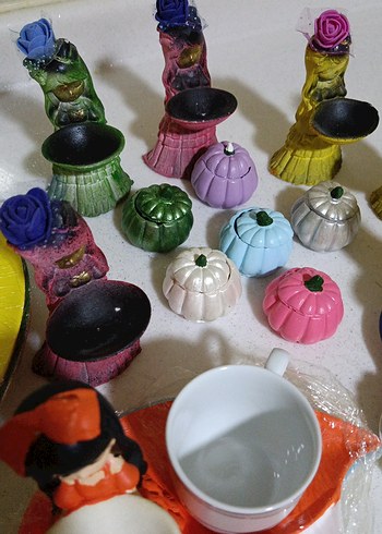 Kabak Temalı Renkli 6lı Sunumluk Seti - Görsel 5