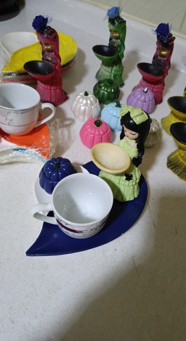 Kabak Temalı Renkli 6lı Sunumluk Seti - Görsel 2