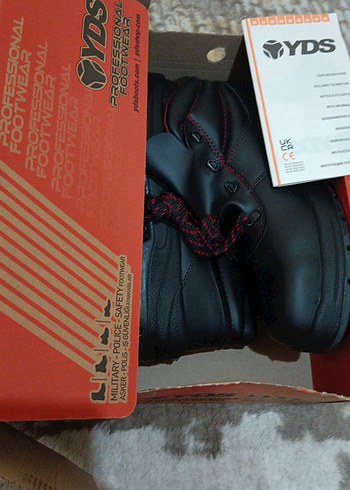 Siyah Erkek YDS Botları Velcro - Görsel 2