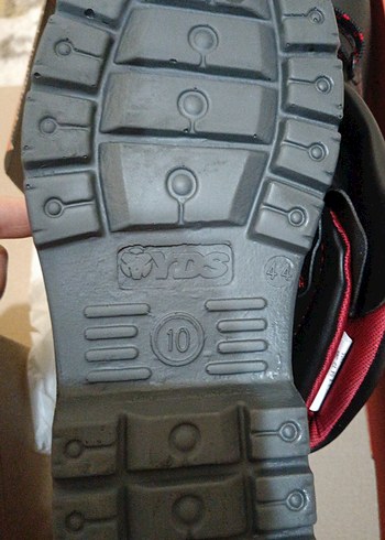 Siyah Erkek YDS Botları Velcro - Görsel 4