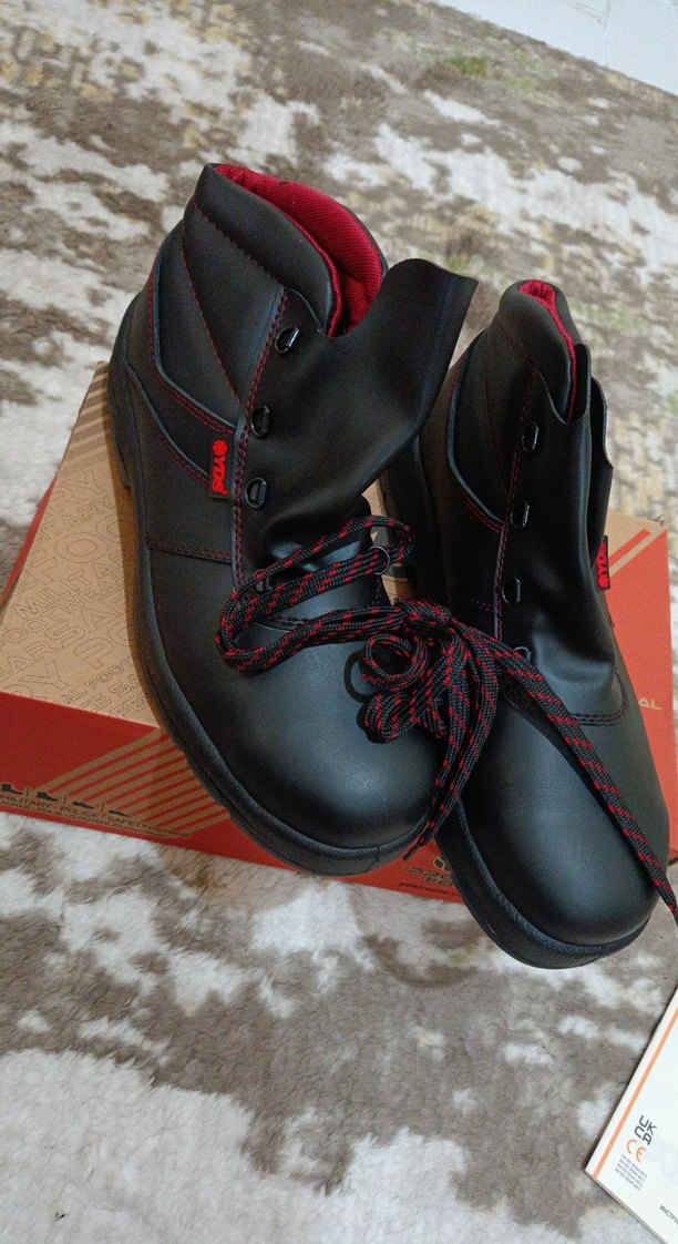 Siyah Erkek YDS Botları Velcro - Görsel 5