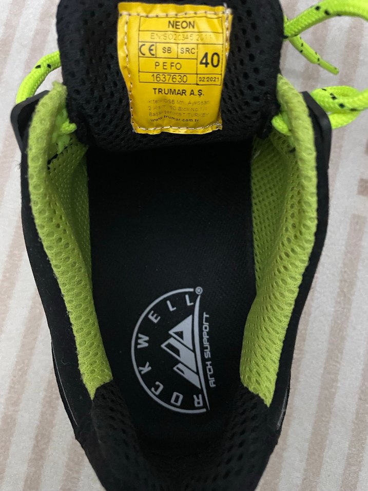 Renkli Erkek Spor Ayakkabı Bağcıkları - Görsel 5