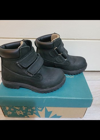 Lumberjack Kemerli Siyah Erkek Çocuk Botu