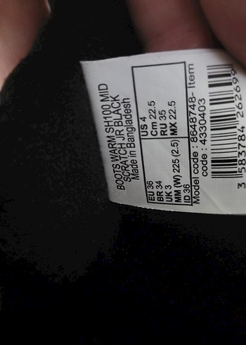 quechua kar botu - Görsel 4