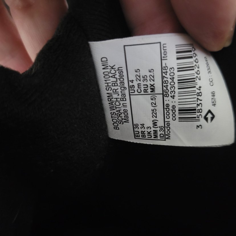 quechua kar botu - Görsel 4