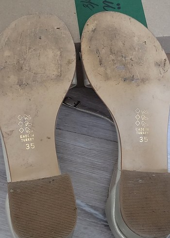 Klasik Beyaz Tokalı Topuklu cocuk Ayakkabı - Görsel 5