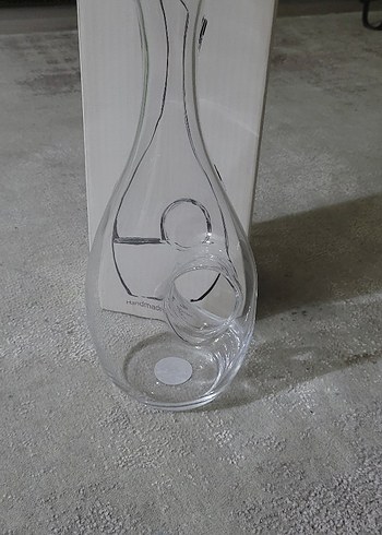 El Yapımı cam surahi - Görsel 2