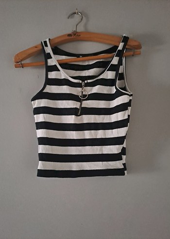 Kadın Çizgili crop