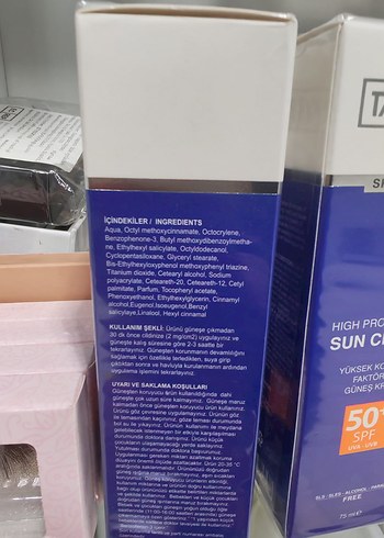 Tanura Yüksek Koruma Güneş Kremi SPF 50+ 75 ml - Görsel 2