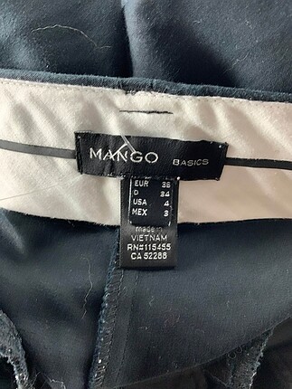 36 Beden Mango Kumaş Pantolon p İndirimli.