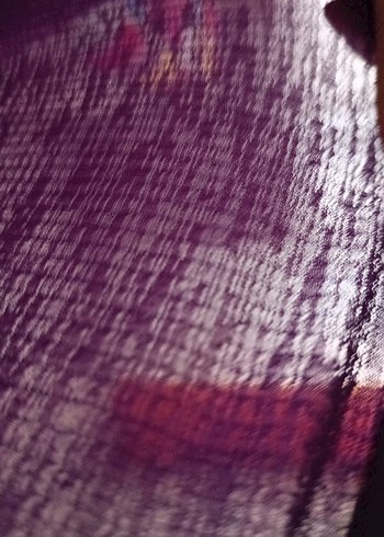 Mor Kısa Kollu  Bluzu - Görsel 2