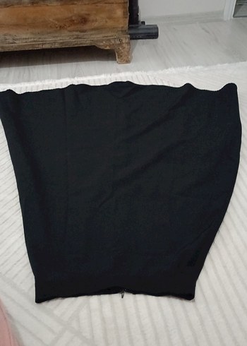 Kadın Siyah Uzun Piliseli Etek - Görsel 4