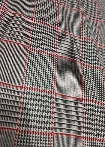 Gri Kadın Uzun Pilili Kalem Etek - Görsel 3