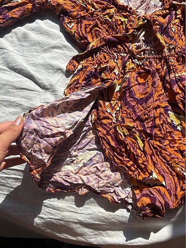 36 Beden çeşitli Renk Mayo bikini üzerine giyilir şortlu tulum
