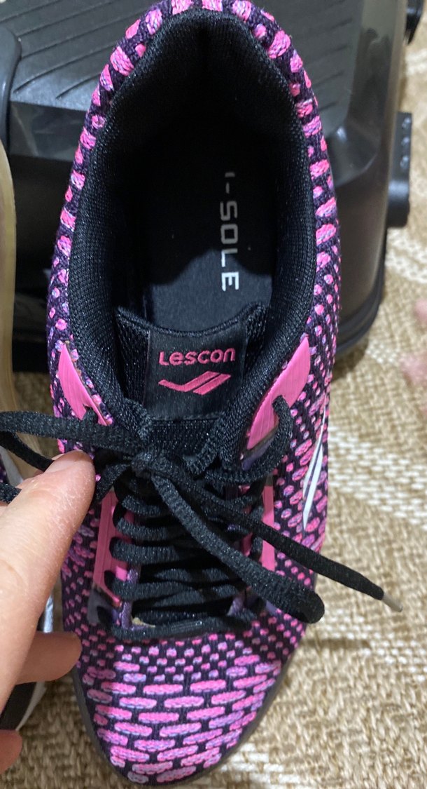 Yüksek Topuklu Pembe Yılan Desenli Spor Ayakkabı - Görsel 5