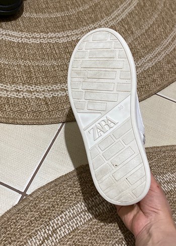 Beyaz Kadın Spor Ayakkabı - Dolgu Topuklu - Görsel 4