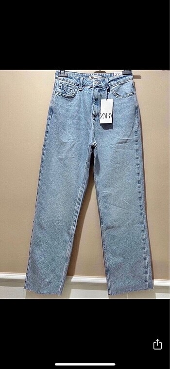 44 Beden ZARA Orjinal STRAIGHT Fit 44/XXL Beden