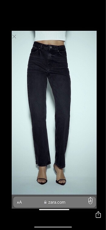 Zara ZARA Orjinal STRAIGHT FIT 36/S Beden