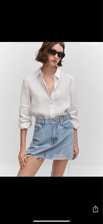 ZARA Orjinal M/38 Beden mini kot