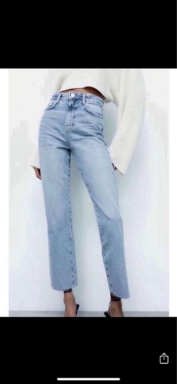 36 Beden ZARA Orjinal STRAIGHT FIT 36/S Beden