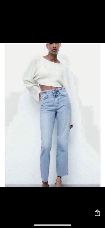 ZARA Orjinal STRAIGHT Fit 34/XS beden