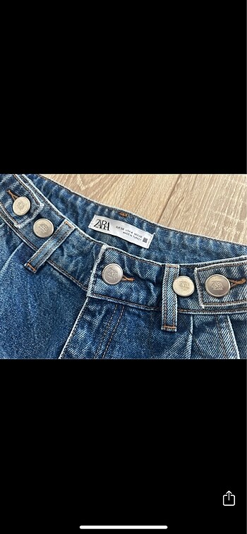 36 Beden mavi Renk ZARA Orjinal 36/S beden Jean