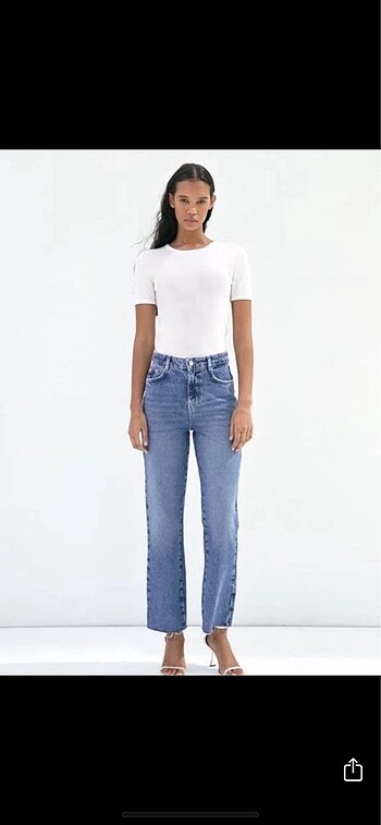 ZARA Orjinal STRAIGHT FIT 34/XS Beden