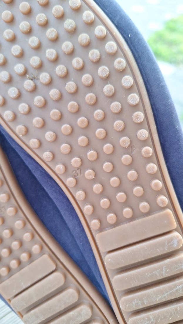 Püsküllü Mavi Süet Kadın Espadril - Görsel 3