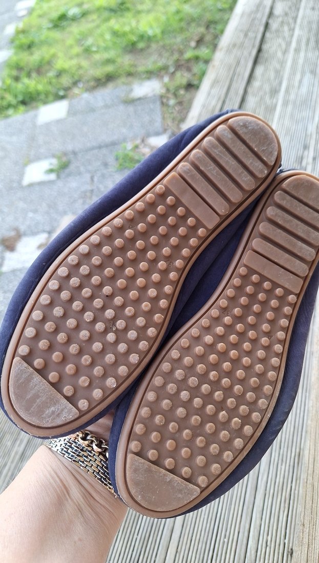 Püsküllü Mavi Süet Kadın Espadril - Görsel 2