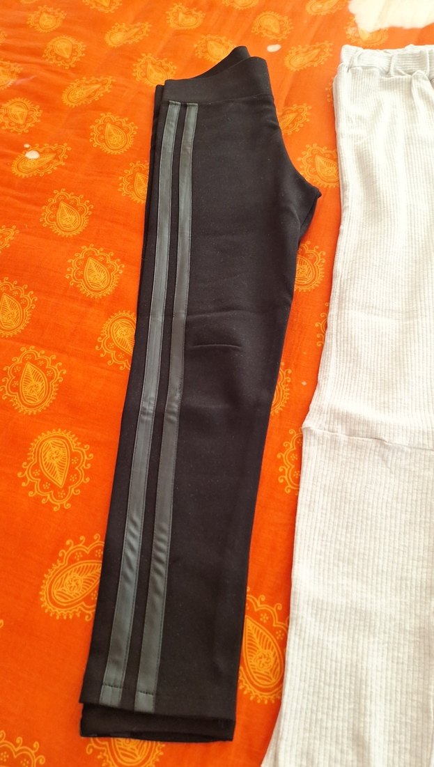 Beyaz Midi cocuk tayt - Görsel 2