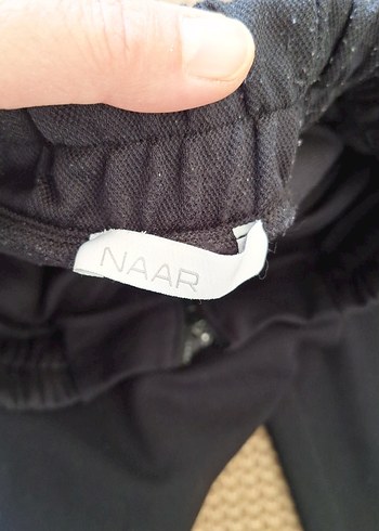 Kadın siyah Fermuarlı Rahat Kesim Pantolon - Görsel 4