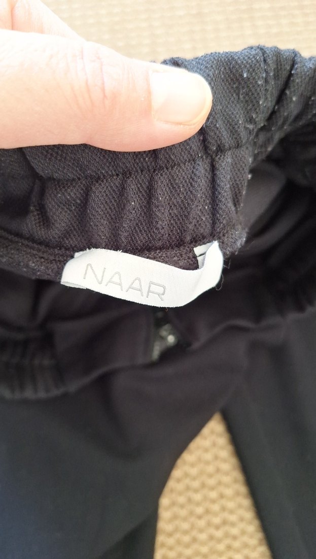 Kadın siyah Fermuarlı Rahat Kesim Pantolon - Görsel 4