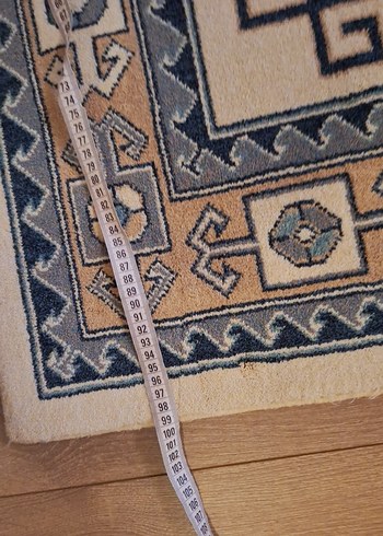 Bej İşlemeli Klasik Halı - Görsel 4