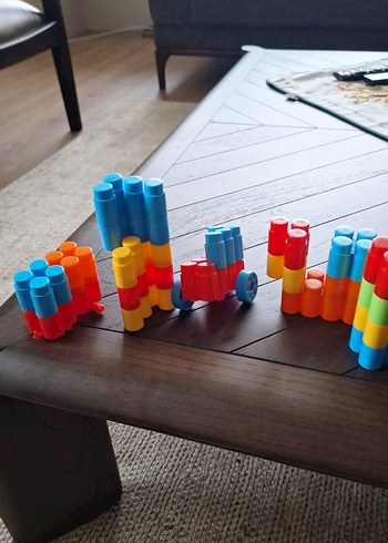 Renkli Lego Blok Seti 43 parca - Görsel 4