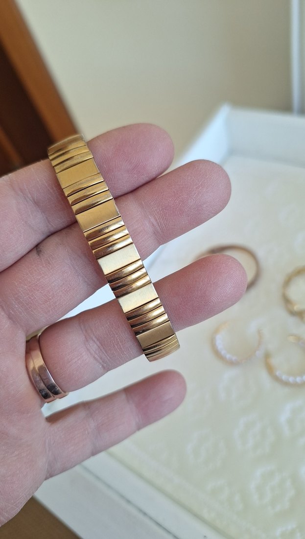 Altın Renkli Vintage Boncuklu Kadın Takı Seti - Görsel 3