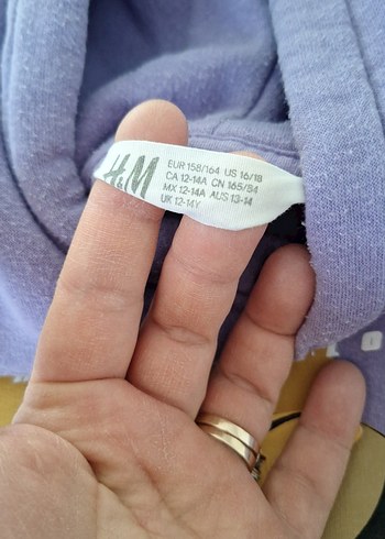 Mor Kapüşonlu Erkek Sweatshirt - Görsel 4