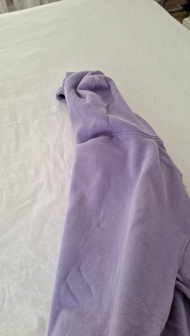 Mor Kapüşonlu Erkek Sweatshirt - Görsel 5