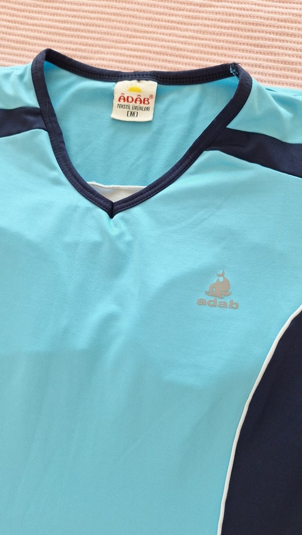 Mavi Kısa Kollu hasema - Görsel 3