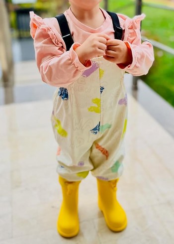 Zara kız çocuk yağmurluk - Görsel 4