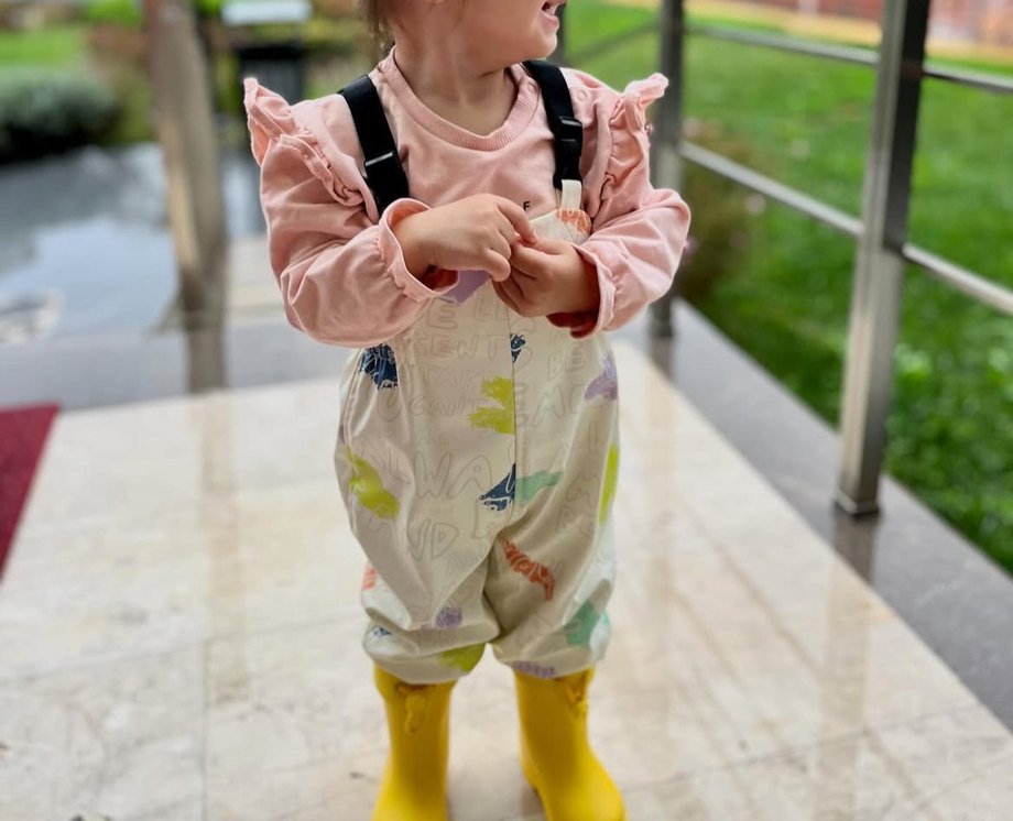 Zara kız çocuk yağmurluk - Görsel 5