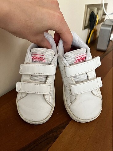 21 Beden beyaz Renk Adidas kız bebek sneaker