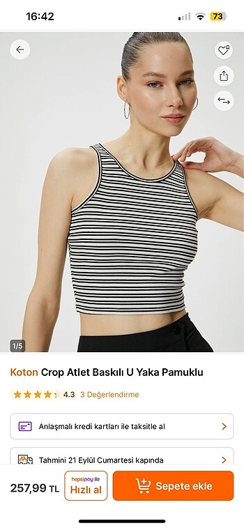 Kadın crop atlet - Görsel 2