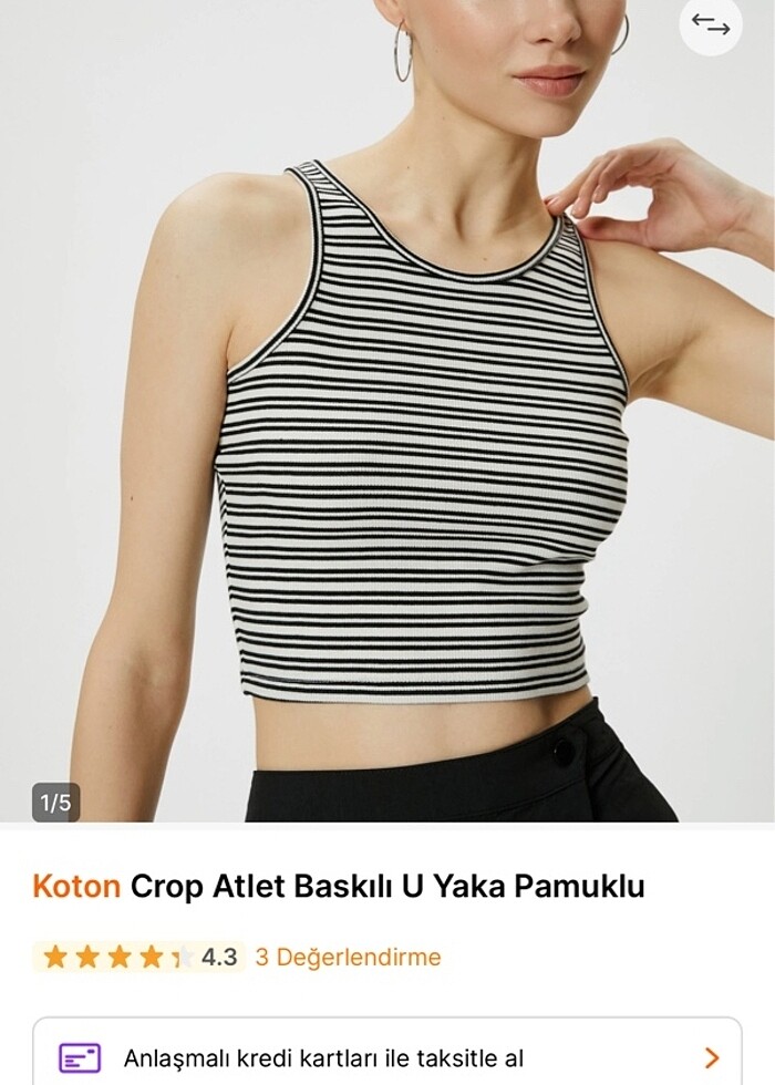Kadın crop atlet - Görsel 2