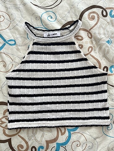 Koton halter yaka crop - Görsel 3